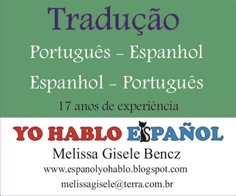 português espanhol tradução